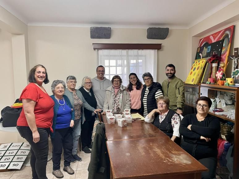 Executivo da Junta de Freguesia de Santa Cruz da Graciosa visita Centro de Conv&iacute;vio da Santa Casa da Miseric&oacute;rdia